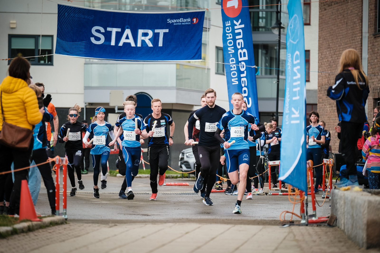 Hålogalandsstafetten tilbake i Harstadgatene